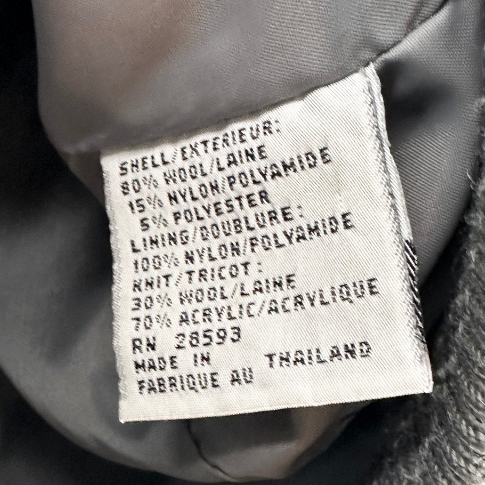 MEMBERS ONLY Vintage Men's Wool Blend Bomber Jacket • 40 • gray - Picture 6 of 8